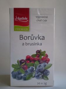 Borůvka a brusinka 20x2g