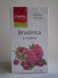 Brusinka a malina 20x2g