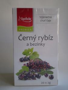 Černý rybíz a bezinky 20x2g