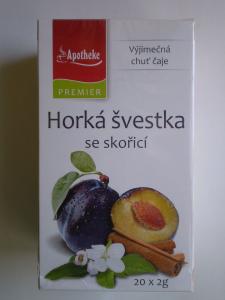 Horká švestka se skořicí 20x2g