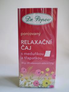 Relaxační čaj s meduňkou a třapatkou  30g