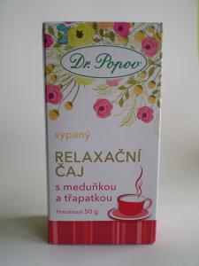 Relaxační čaj s meduňkou a třapatkou  50g