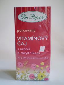 Vitamínový čaj s aronií a rakytníkem  30g