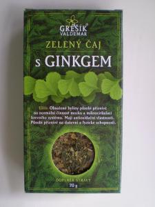 Zelený čaj s ginkgem  70g